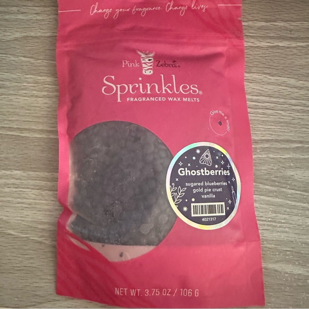Pink Zebra Ghostberries Sprinkles